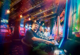Antarmuka permainan Fishing Arcade di platform mandiritogel dengan area penangkapan interaktif